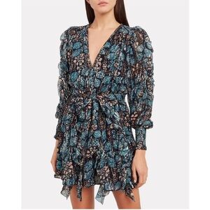 Ulla‎ Johnson Natalia Silk Dress Indigo